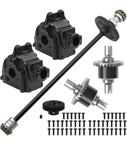 Amazon.com: HobbyPark Front Drive Diff Gear Box Complete Set 02024